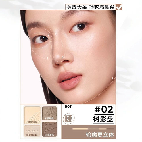 橘朵高光修容盘一体综合盘美妆