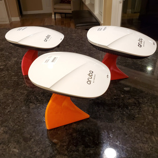 安移通Aruba300 305 505 515 525 535wifi路由器AP墙面支架收纳架