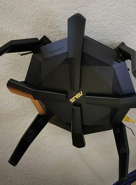 Asus华硕 RT-AX89X壁挂支架墙壁安装挂架托架可定制