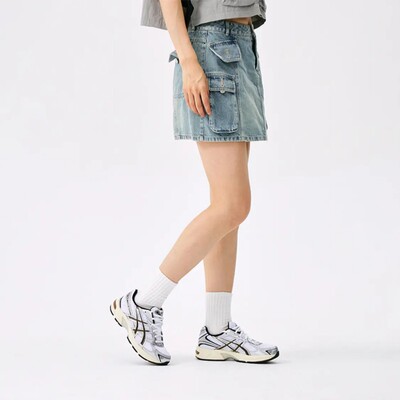 亚瑟士系带运动休闲鞋