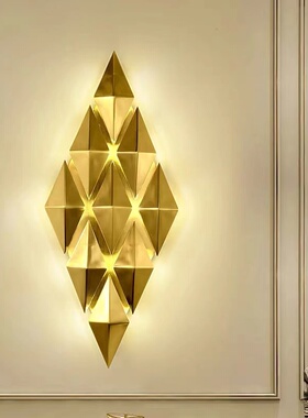 后现代简约艺术壁灯客厅卧室书房卫生间背景墙酒店别墅装饰led灯