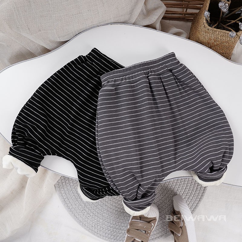 Q弹Q软冬婴童无骨加绒大裆pp裤