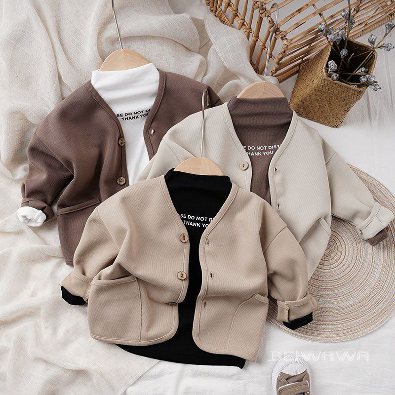 福利款 秋儿童纯棉宽松休闲长袖开衫 男童宝宝韩版洋气上衣外套,童装/婴儿装/亲子装,普通外套,淘宝优惠券,粉丝福利购,淘宝优惠卷