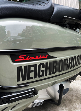 适用于维多利亚150 300i改装日潮NB*D车身贴纸拉花版花贴画日系