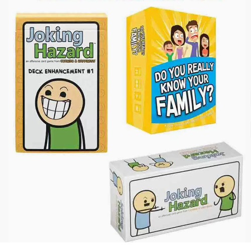 跨境热销开玩笑的危害桌游卡牌