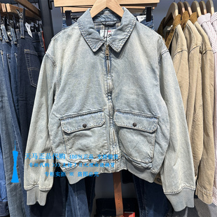 牛仔夹克外套005AM 男士 0003 Levis李维斯2026年复古浅蓝水洗 正品