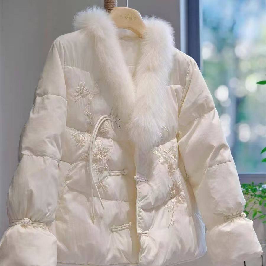 新中式国风棉服短款宽松加厚棉衣