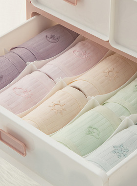 4条女薄三角内裤裤4 pairs of women's thin triangle underwear