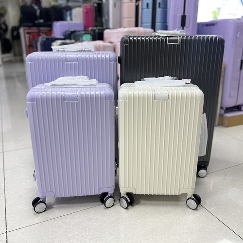 美旅ABS+PC飞机轮铝框拉杆箱NJ6