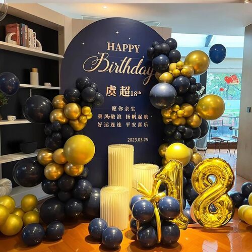 18成人礼布置kt定制包间拍照道具