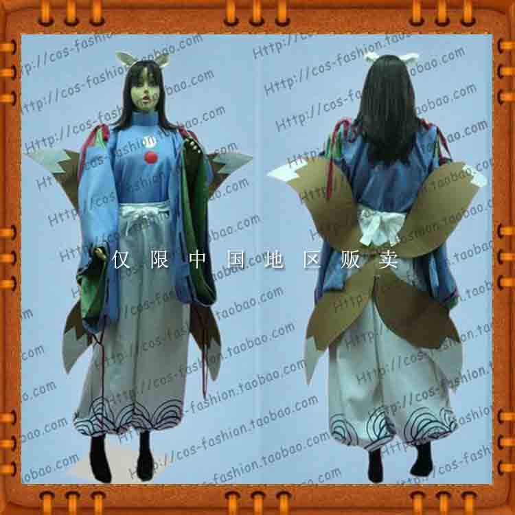 包邮东京大贩卖ななつ夜幻世録 ヤシロ 天狐 テンコcos服男女服装