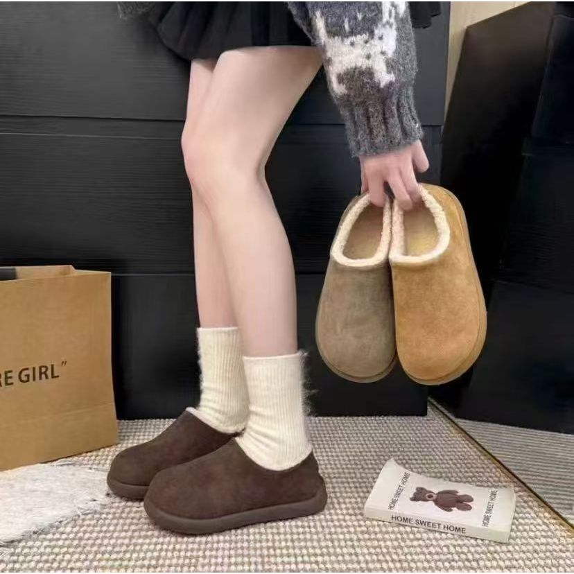 BH9901冬季新款小土豆加绒勃肯鞋