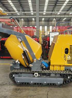 HT750型履带式搅拌罐厂家 小型站立式履带搅拌车建筑工程用搅拌罐