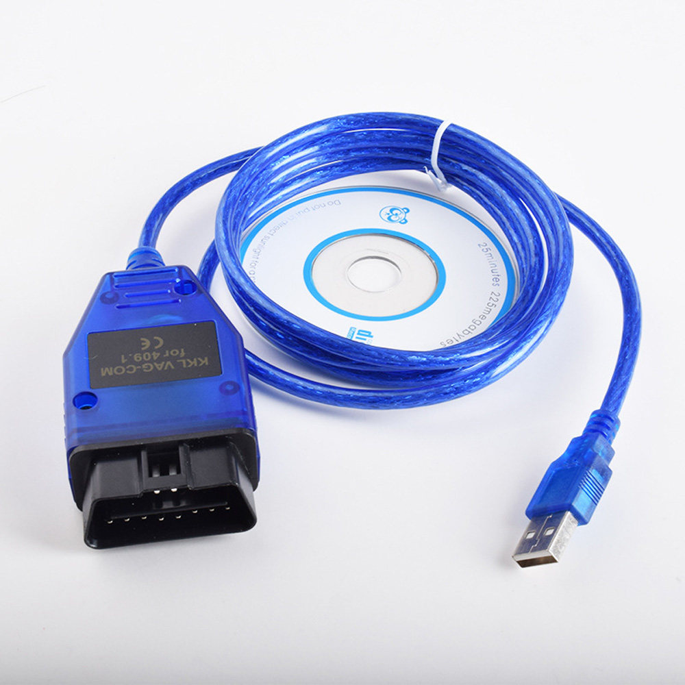 VAG409 OBD2 USB KKL COM 인터페이스 CH340T|FTDI 칩 자동차 감지 라인