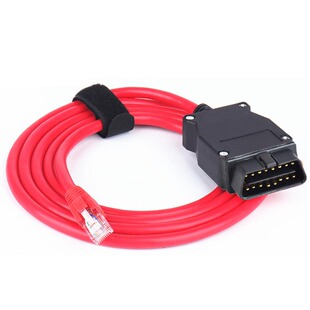 适用于宝马刷隐藏OBD车载诊断连接器网络延长线ENET水晶头接口线