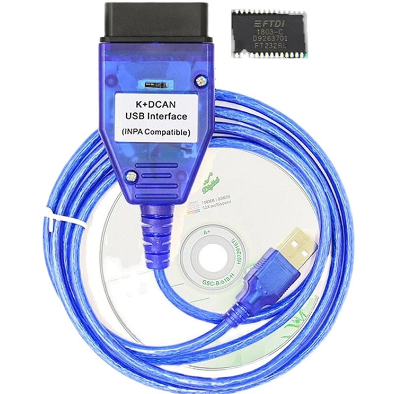 INPA K+DCAN for BWM 白色蓝色E系列编程刷隐藏诊断线带inpa开关属于什么档次？