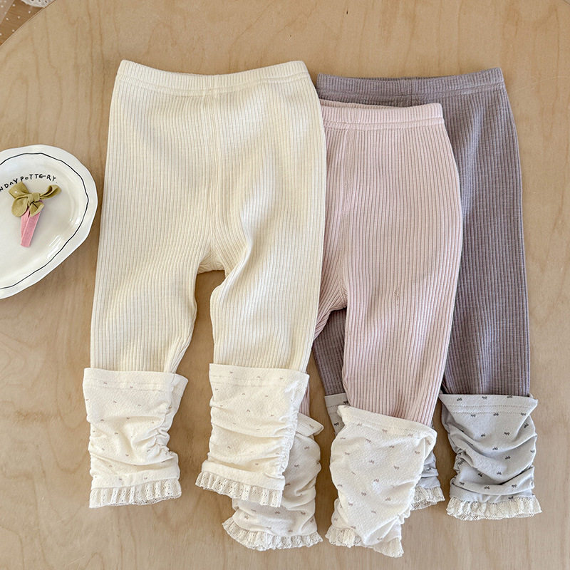 女宝堆堆打底裤春装2026新款婴幼儿韩版洋气裤子女童外穿长裤 a类,童装/婴儿装/亲子装,打底裤,淘宝优惠券,粉丝福利购,淘宝优惠卷