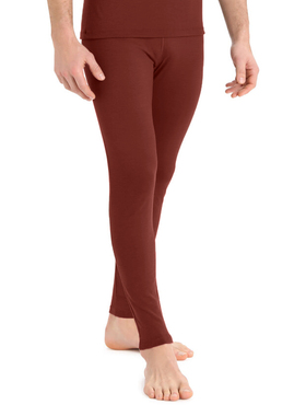 新西兰ICEB男优质美利奴羊毛长裤户外运动打底裤排汗保暖速干裤内