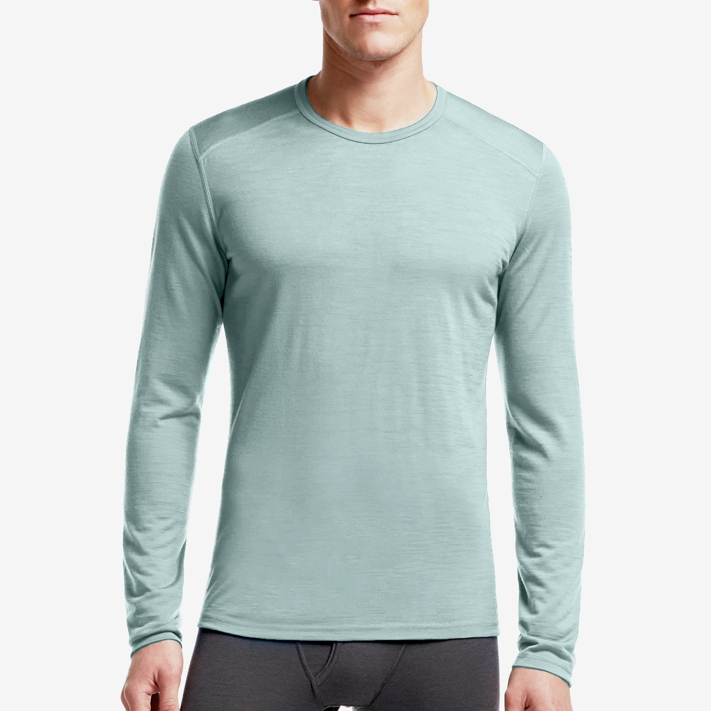 新西兰美利奴羊毛内衣IB同款长袖