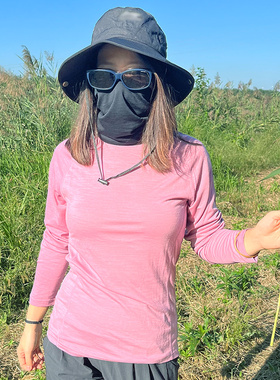 新西兰Cool Lite女士美利奴羊毛长袖T恤户外速干打底衬衣保暖排汗