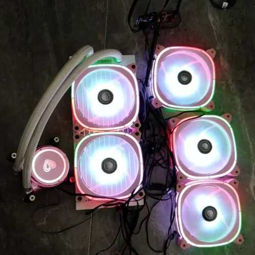 {议价}IDCOOLING PINKFLOW 240粉色水冷，测试功