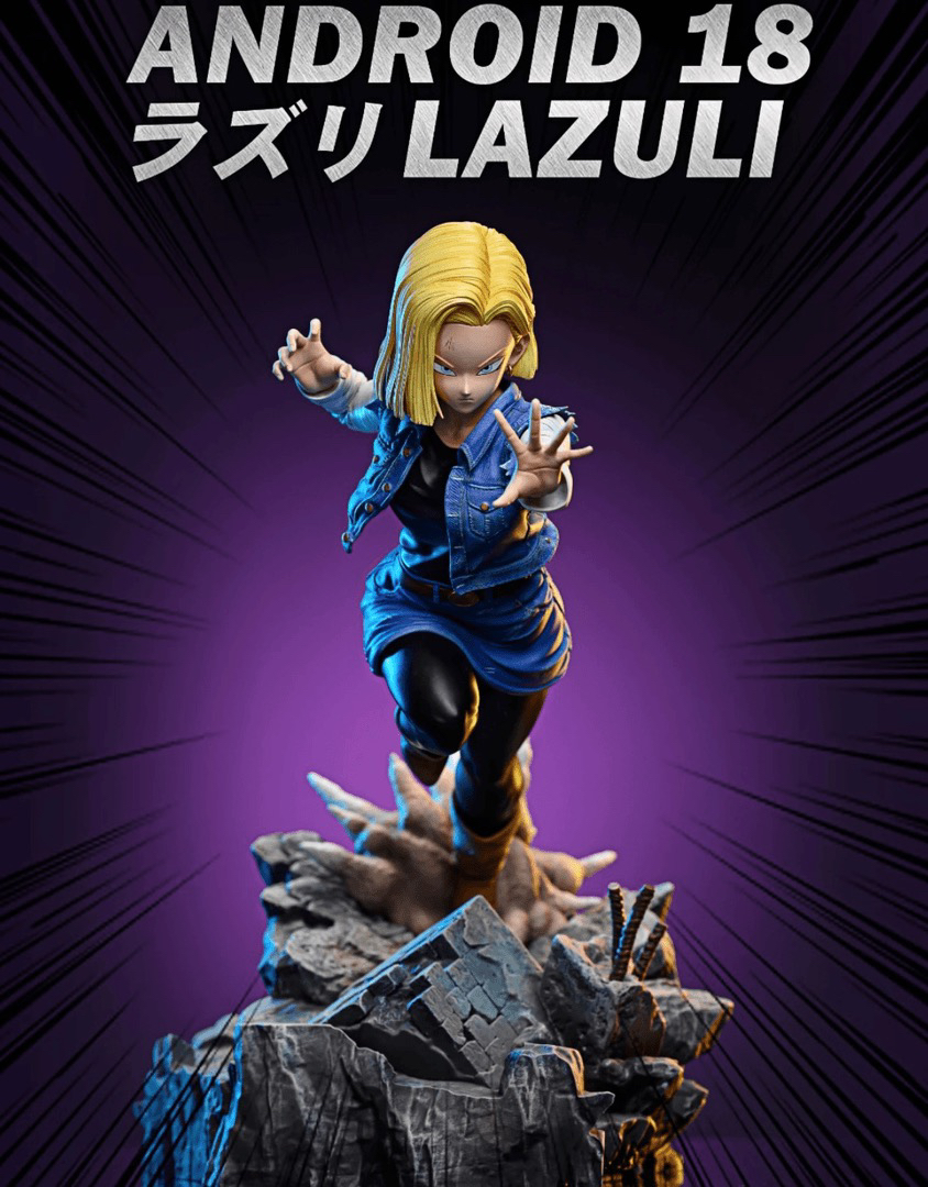 49模型 树脂翻模 1/6龙珠手办 影迹断臂未来悟饭vs人造人17.18