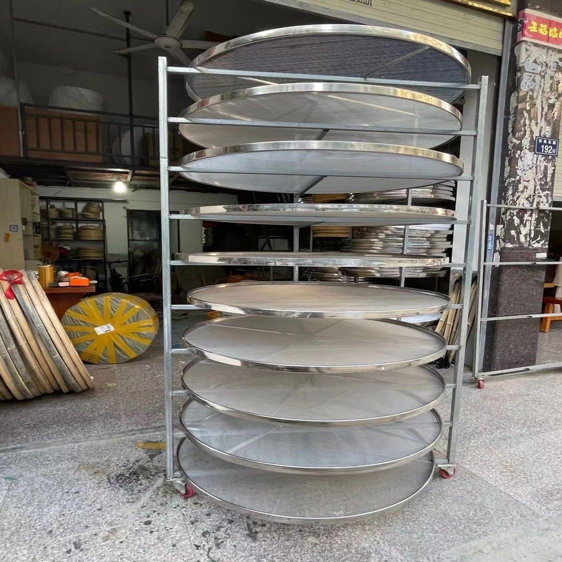 304不锈钢丝网筛晾晒架子茶叶烘培摊青晾晒架烘干机筛子晒茶叶架