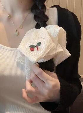 方巾大肠发圈甜美少女心