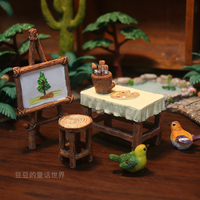 樹脂裝飾桌面貓頭鷹擺件
