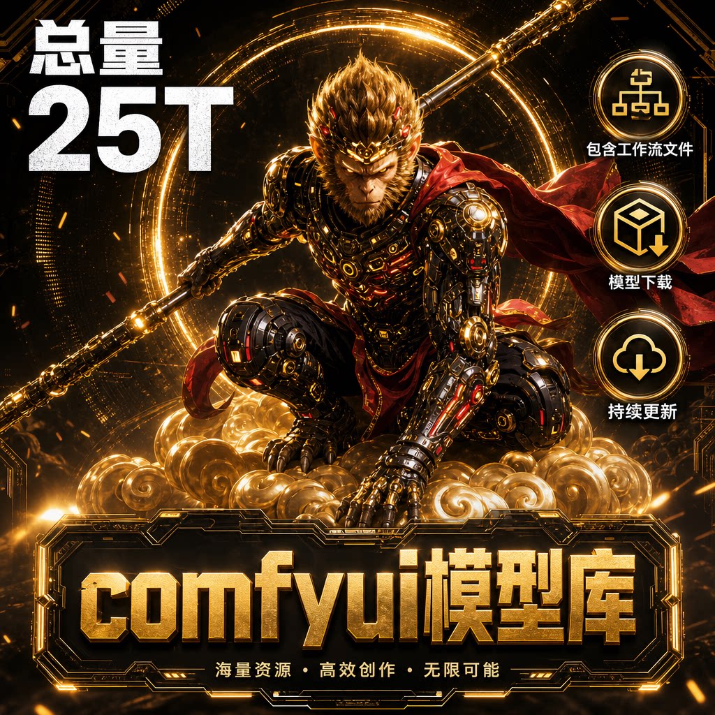 Comfyui超大模型库知道名字的都能搜到