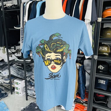 日本 Mc works 30周年限量款纯棉T恤 海钓文化衫钓鱼服