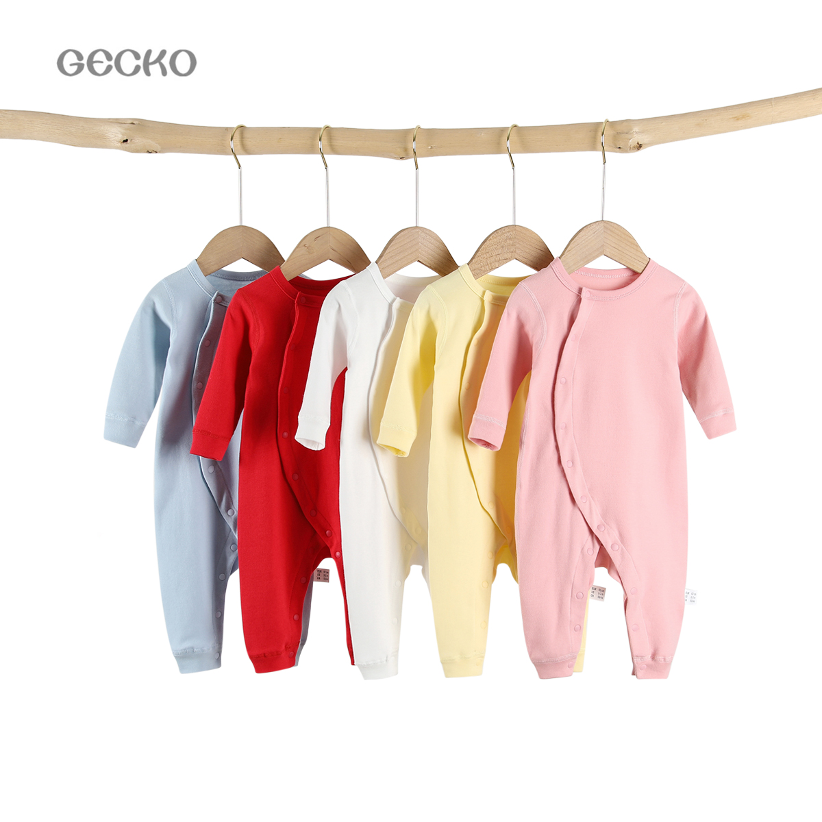 纯棉无骨A类春秋款连体哈衣