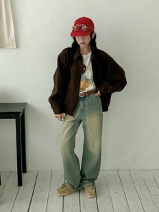 百搭宽松显瘦外套 时尚 form韩国2025秋季 BEFORE新款