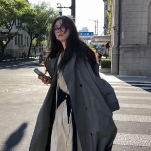 时尚 新款 百搭宽松显瘦外套 风衣2025秋季 form双面款