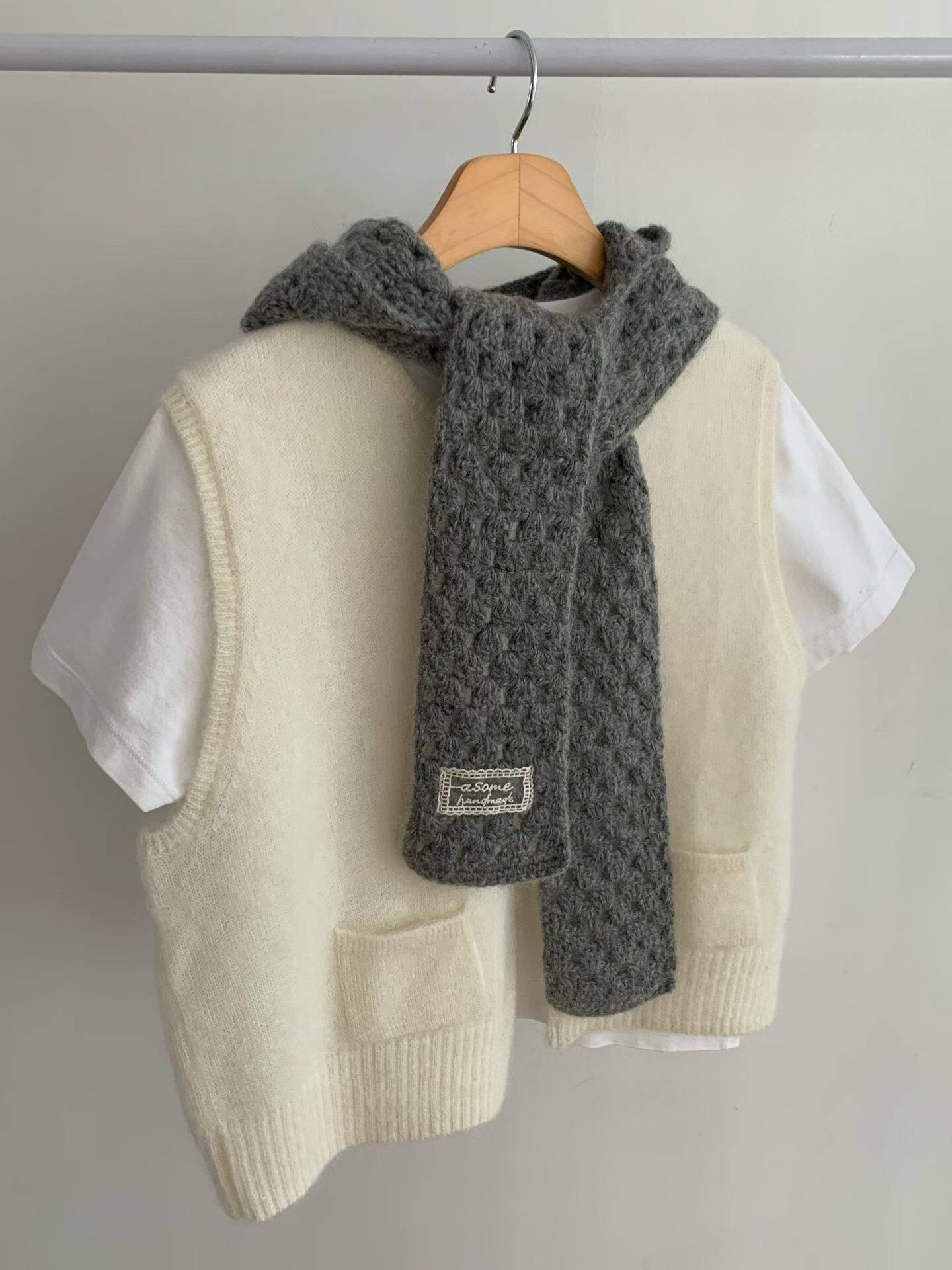 form韩国2025秋季asome新款时尚百搭宽松显瘦马甲