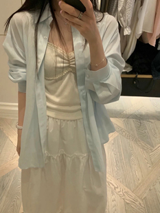 young 2025春季 from韩国东大门pretty thing 新款 衬衫