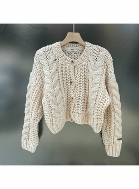 form韩国2025秋季Athe新款时尚百搭宽松显瘦外套毛衣