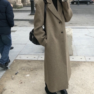 时尚 BUTTER新款 百搭宽松显瘦毛呢外套 form韩国2025冬季