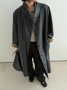 时尚 oli 新款 2025秋季 百搭宽松显瘦风衣外套 seoul