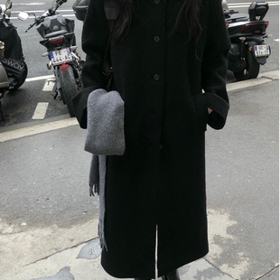 百搭修身 form韩国2025冬季 时尚 BUTTER新款 显瘦毛呢大衣外套