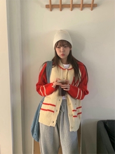 百搭宽松显瘦针织开衫 form韩国2025秋季 时尚 J新款 rami