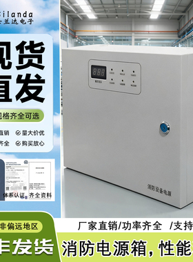 24V智能联动电源箱24V5A10A20A30A壁挂消防电源箱 外控消防电源