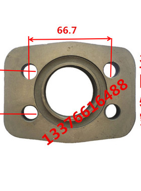 液压油泵进出油口法兰66.7*31.8  57.1*27.8液压泵齿轮泵法兰盘