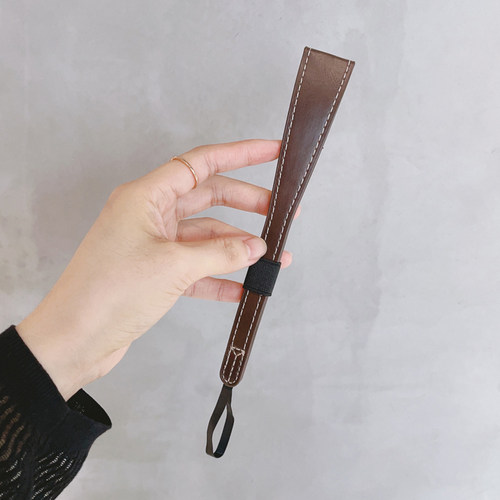 适用佳能尼康索尼皮质手绳手腕带