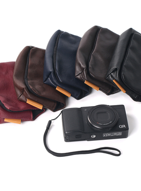 背包客适用于理光GR索尼黑卡RX100系列轻便相机包佳能G9X数码手包