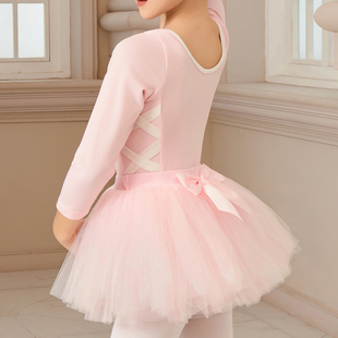儿童半身纱裙女童芭蕾舞蓬蓬裙四层网纱短裙舞蹈裙TUTU1276