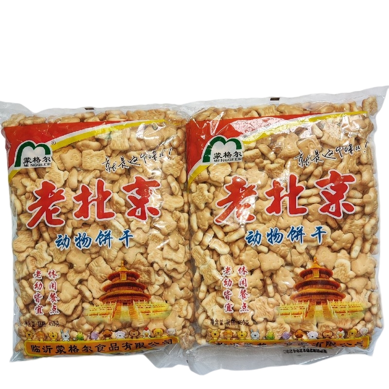 蒙格尔北京动物幼儿小饼干