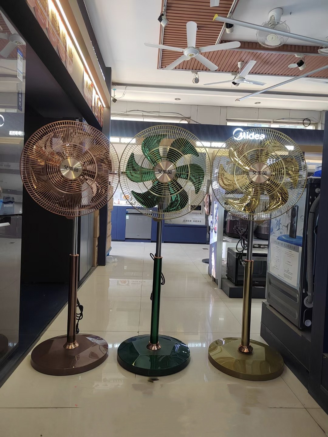 精品商务扇工业风扇落地扇立式电风扇大功率大风力扬子商务扇18寸_虎窝淘