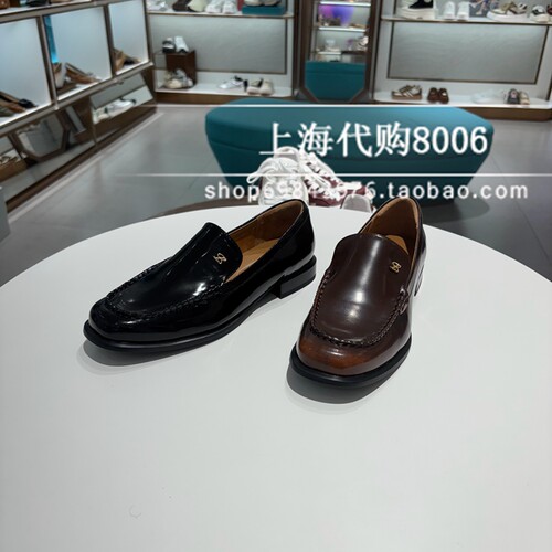 莱尔斯丹2025春季女鞋复古乐福鞋