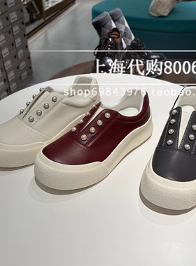 Le saunda莱尔斯丹2025春季女鞋阿甘鞋厚底休闲板鞋小白鞋6M46903